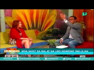 [Good Morning Boss] Mga sakit sa balat na uso ngayong tag-ulan [07|06|16]