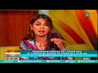 Pagsasakatuparan ng 3-child policy, liquor ban, at curfew sa Pilipinas sa ilalim ng Duterte admin.