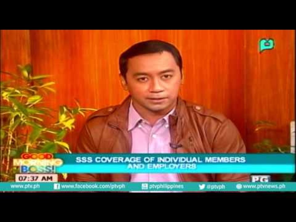 [Good Morning Boss] Usapang SSS: SSS coverage of individual members and employers [07|04|16]