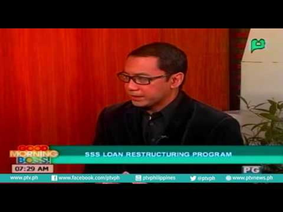 [Good Morning Boss] Usapang SSS: SSS loan restructuring program [06|29|16]