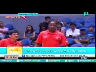 [PTVSports] One-week break welcome kay Black [07|18|16]