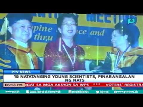 [PTVNews-6pm] 15 natatanging young scientists, pinarangalan ng NATS [07|15|16]