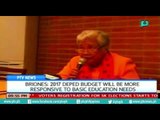[PTVNews 9pm] DepEd Sec. Briones: 2017 DepEd budget will be more responsive to basic education needs