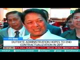 [PTVNews 9pm] Duterte administration hopes to end contractualization in 2017 [07|14|16]