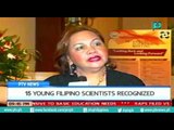 [PTVNews 9pm] 15 young Filipino scientists, recognized [07|14|16]