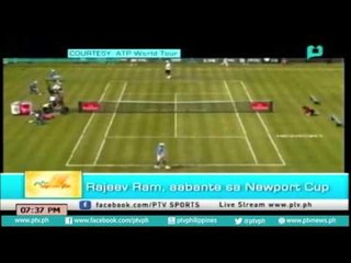 [PTVSports] Rajeev Ram. aabante sa Newport Cup [07|13|16]