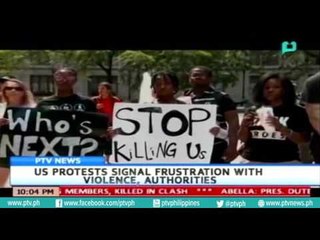 [PTVNews 9pm] US protests signal frustration with violence, authorities [07|12|16]