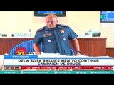 [PTVNEWS 9pm] PNP Chief Dela Rosa rallies men to continue campaign vs drugs [07|11|16]