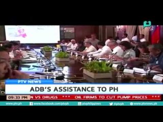 [PTVNEWS 9pm] ADB's assistance to PH [07|11|16]