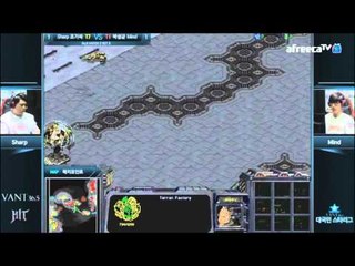 Starcraft Brood War VANT36 5 National Starleague 대국민 스타리그의 Ro8라운드 Mind박성균 T vs Sharp조기석 T 5판3선Bo5 3