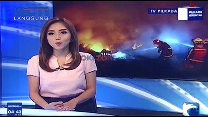 Lima Kios di Pasar Senen Jaya Terbakar