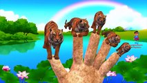 Finger Family Animals Nursery Rhymes for Children | 3D Animals Collection Rhymes