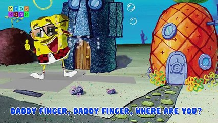 Finger Family SPONGE BOB squarepants - nursery rhyme for kids