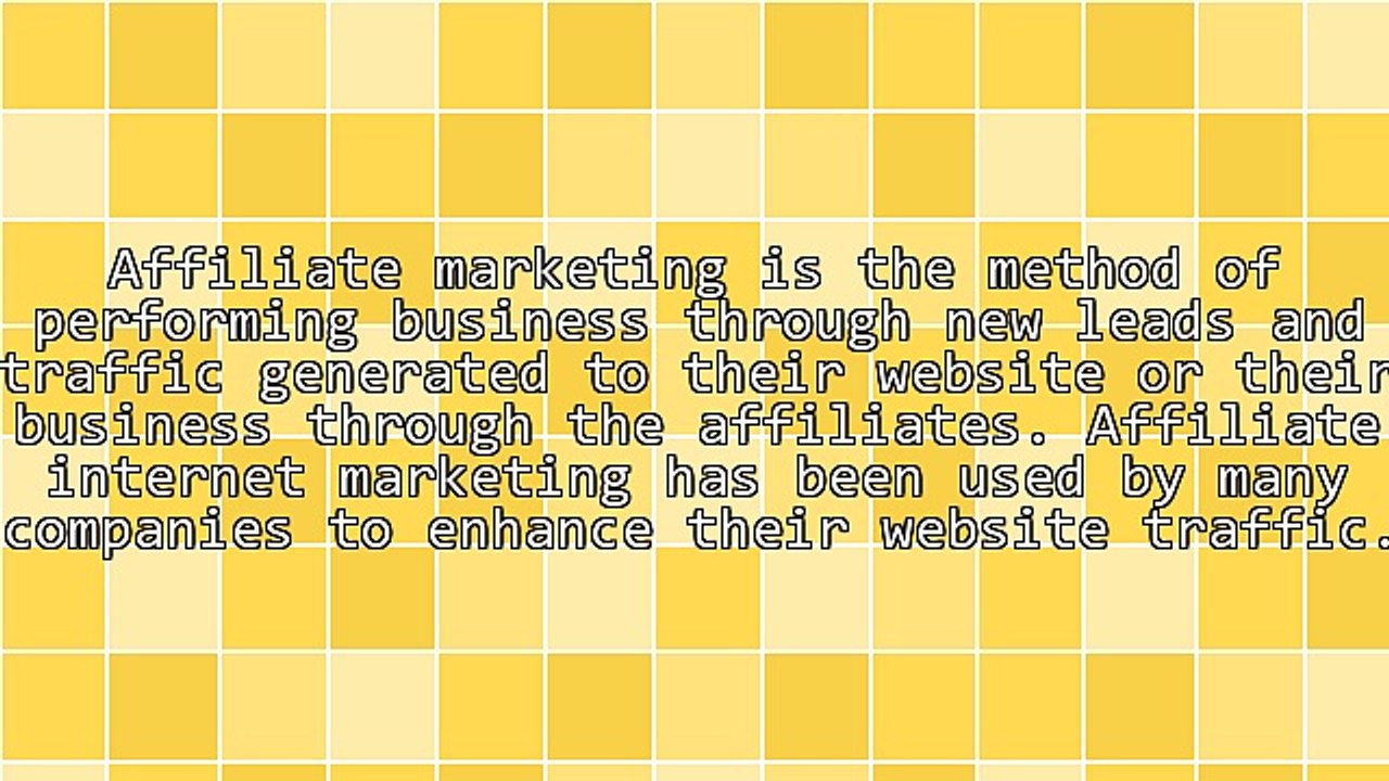 The Ins and Outs of Affiliate Internet Marketing
