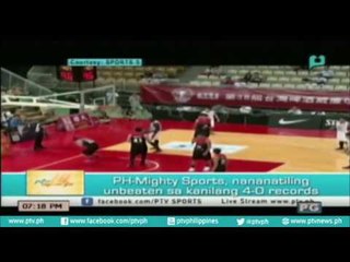 [PTVSports] PH-Mighty Sports, nananatiling unbeaten sa kanilang 4-0 records [07|28|16]