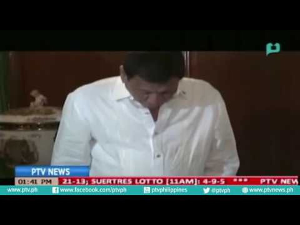 [PTVNews] Pres. Duterte, ipinagmalaki ang sapatos na gawang Marikina  [07|28|16]