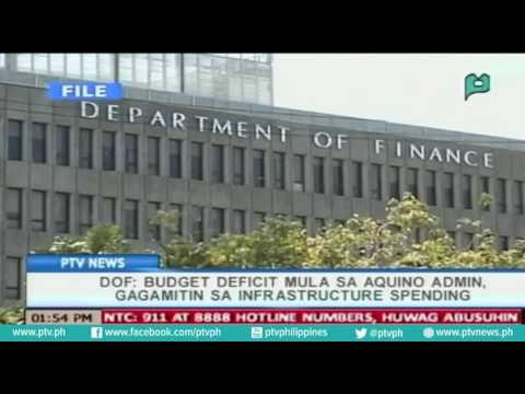 [PTVNews] Budget deficit mula sa Aquino admin, gagamitin sa infrastructure spending- DOF [07|28|16]