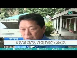 [PTVNews] GDH-NDF peace talks, makatutulong para maresolba ang 'Armed conflict' [07|28|16]