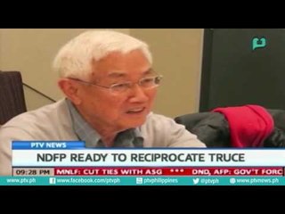 [PTVNews]  NDFP, ready to reciprocate truce