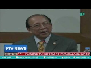 [PTVNews] Rep. Danilo Suarez, nahalal bilang Minority Leader ng kamara [07|27|16]