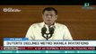 [PTVNews] President Rody Duterte declines Metro Manila invitations