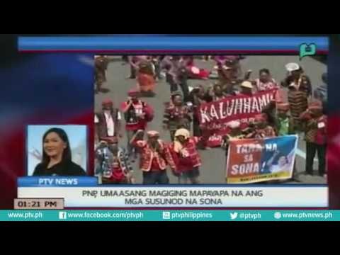 [PTVNews] PNP, umaasang magiging mapayapa ang susunod na SONA [07|26|16]