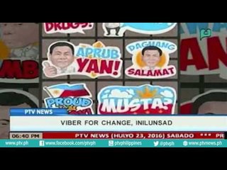 [PTVNews]  "Viber for Change", inilunsad