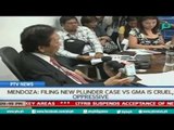 [PTVNews-9pm] Mendoza: Filing New Plunder case vs CGMA is cruel, oppressive [07|22|16]