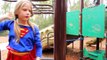Little Supergirl vs Kylo Ren in Real Life, Batman & Deadpool On the Case | Fun SuperHero Kids Movie