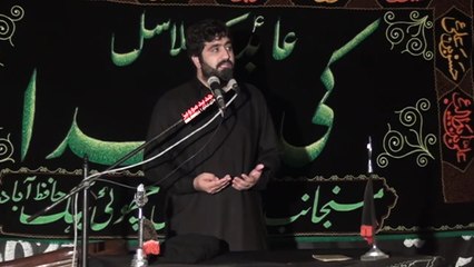 Zakir Ghulam Abbas Jappa Sarghoda 14 Muharram 1438 ( 2016 ) Choti Behak Hafizabad