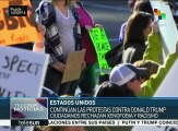 Crecen protestas anti Trump en Estados Unidos