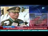 AFP: 4 officers na pinangalanan ni Pres. Duterte, na discharge na