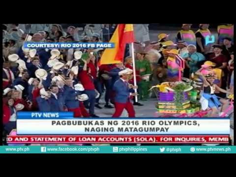 [PTVNews] Pagbubukas ng 2016 Rio Olympics, naging matagumpay
