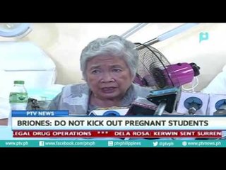 Tải video: [PTVNews] Do not kick out pregnant students, according to DepEd Sec. Briones