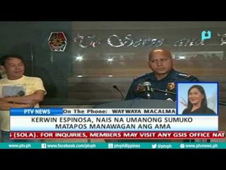 Video herunterladen: [PTVNews-6pm]Kerwin Espinosa, nais sumuko matapos manawagan ng ama [08|04|16]