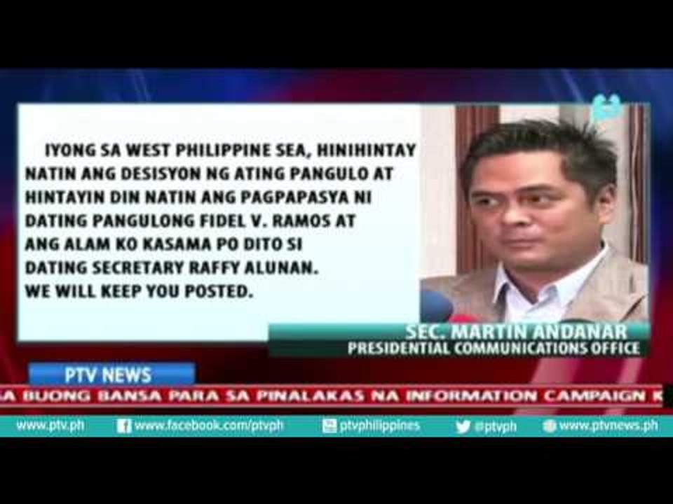[PTVNews] Pagalis ng dating Pangulong FVR, wala pang nakatakdang petsa patungong China [08|01|16]