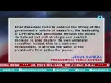 [PTVNews] Welcome dev't ang anunsyo ng CPP-NPA-NDF ng Unilateral Ceasefire [08|01|16]