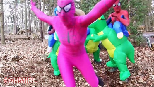 pink spiderman toy