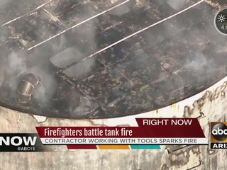 FD: Large fire under control in west Phoenix