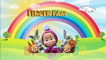 Masha and Bear #1 Daddy Finger ✦ Finger Family ✦ Funny Animation Nursery Rhymes & Songs for Children