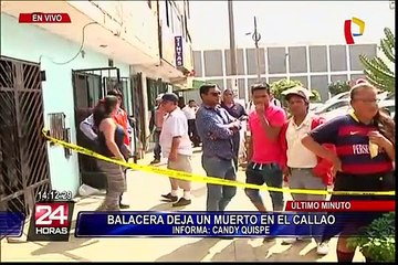 Callao: balacera deja un muerto en restaurante de la avenida Tomás Valle