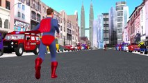 Finger Family Nursery Rhymes Superman Vs Hulk And Superman Vs Ironman Cartoons for Children