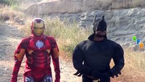 Hulk Vs Batman And Ironman Real Life Superhero Fight Battle - SuperHero Death Match Fight