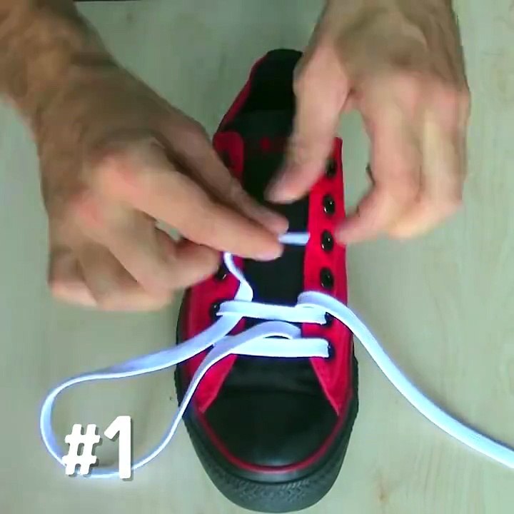 5 Techniques super sympa pour attacher les chaussures! Donnez leur du style, grâce aux lacets!