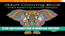 [PDF] Adult Coloring Book: Stress Relieving Animal Designs Full Collection