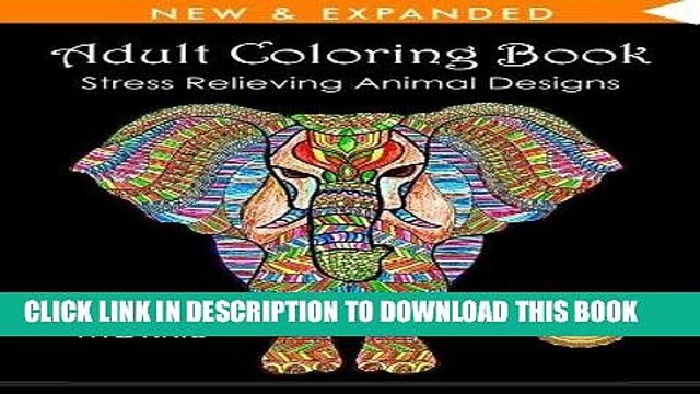 [PDF] Adult Coloring Book: Stress Relieving Animal Designs Full Collection