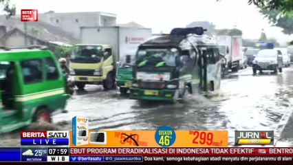 Banjir Rancaekek Kini Setinggi Mata Kaki
