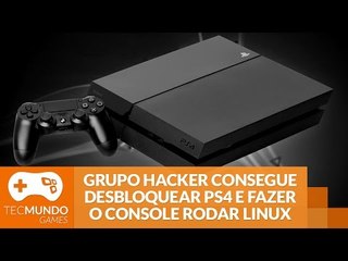 Grupo hacker consegue desbloquear PS4 e fazer o console rodar Linux