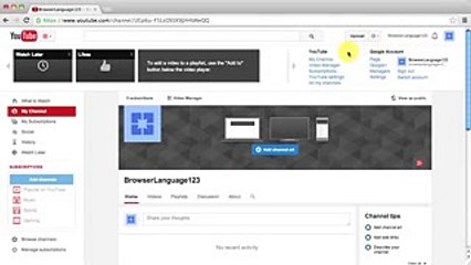 how to - Change || the URL of Youtube Channel-