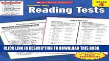 Read Now Scholastic Success With Reading Tests,  Grade 4 (Scholastic Success with Workbooks: Tests